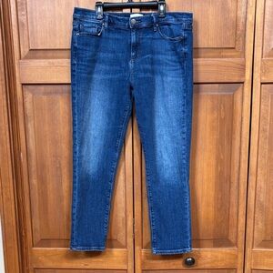 LOFT Women’s Dark Indigo Skinny Jeans